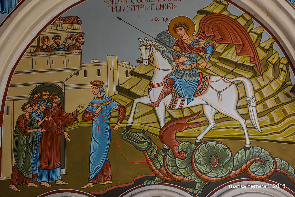 Georgian fresco