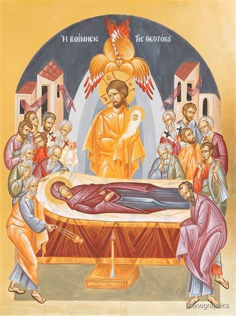 Icon of Dormition of Theotokos